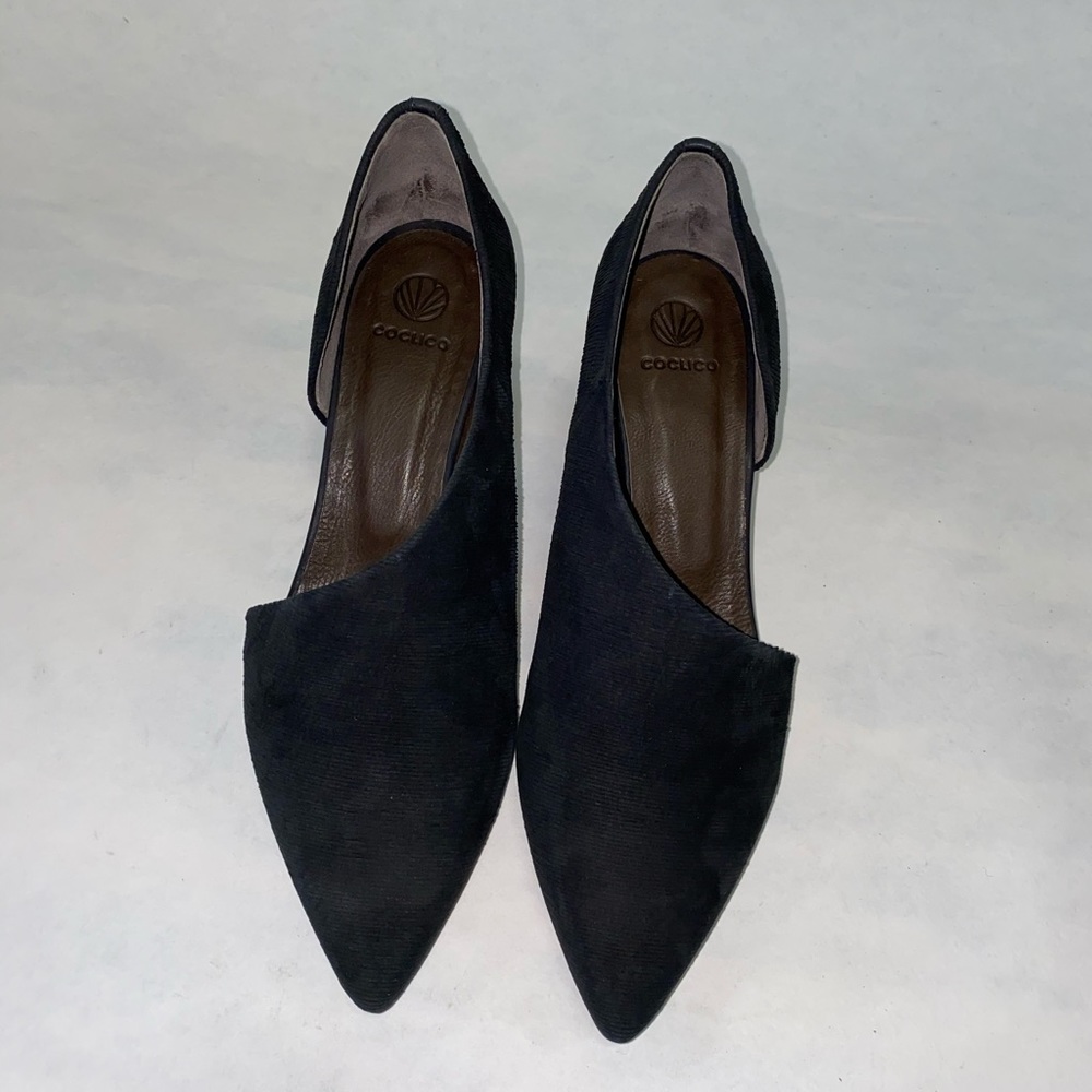 Black Suede Laser Cut Bootie